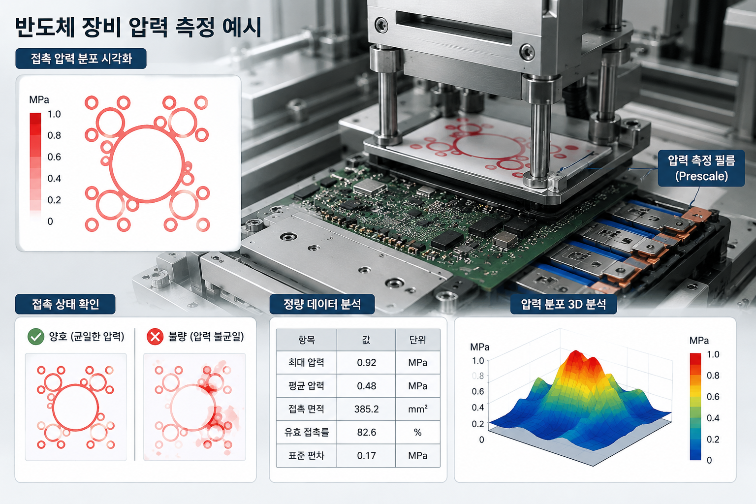 반도체 장비 압력 측정 예시