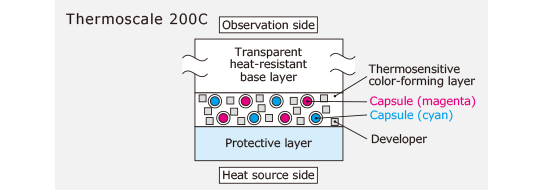 Thermoscale 구조와 발색 원리